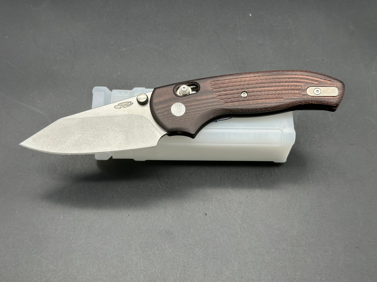 TRM Shadow 3D Concord Grape Micarta