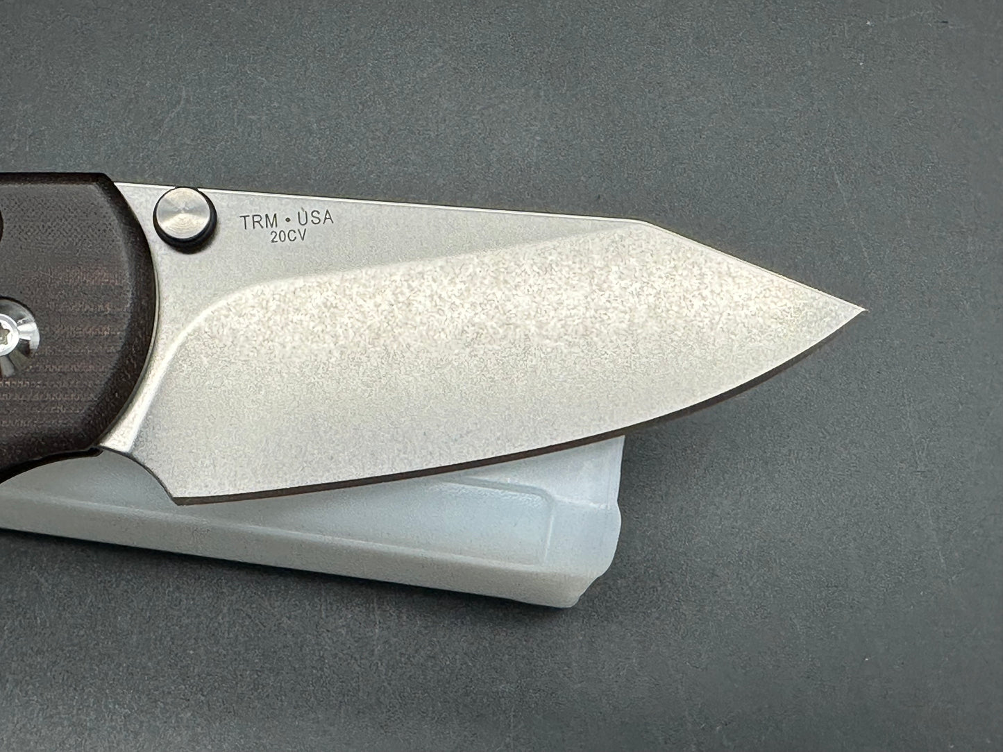 TRM Shadow 3D Concord Grape Micarta