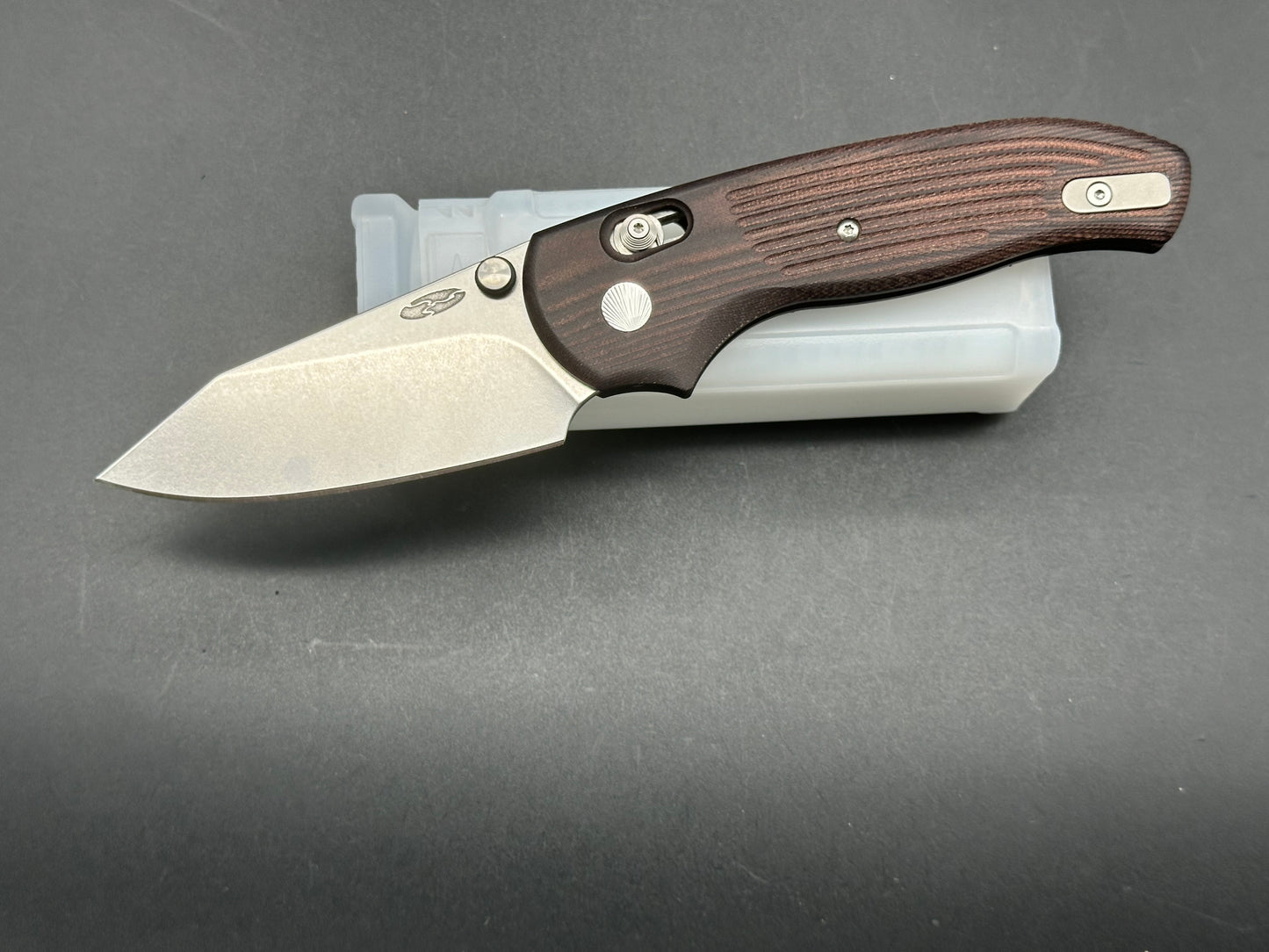 TRM Shadow 3D Concord Grape Micarta