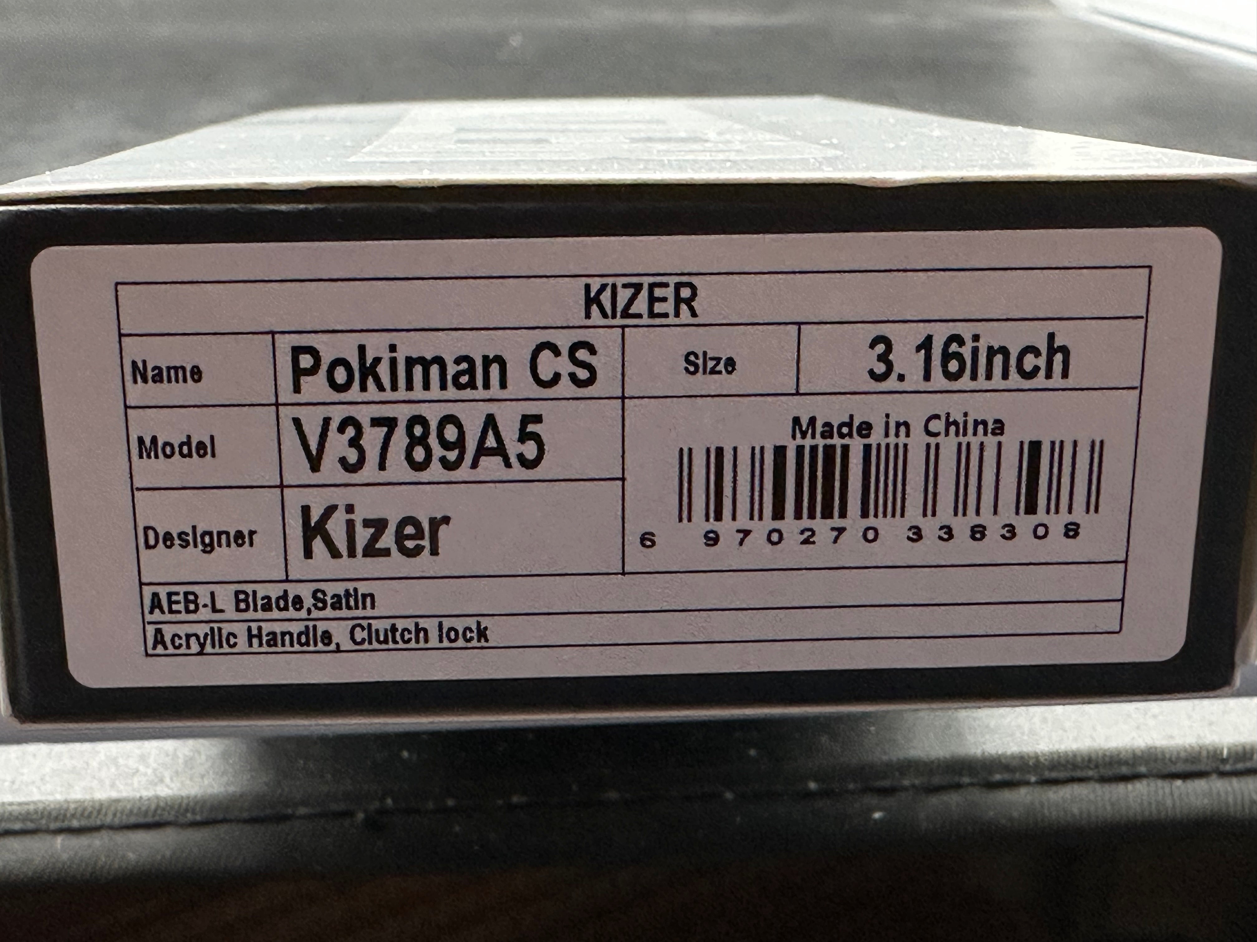 Kizer POKIMAN CS | AEB-L | CLEAR ACRYLIC
