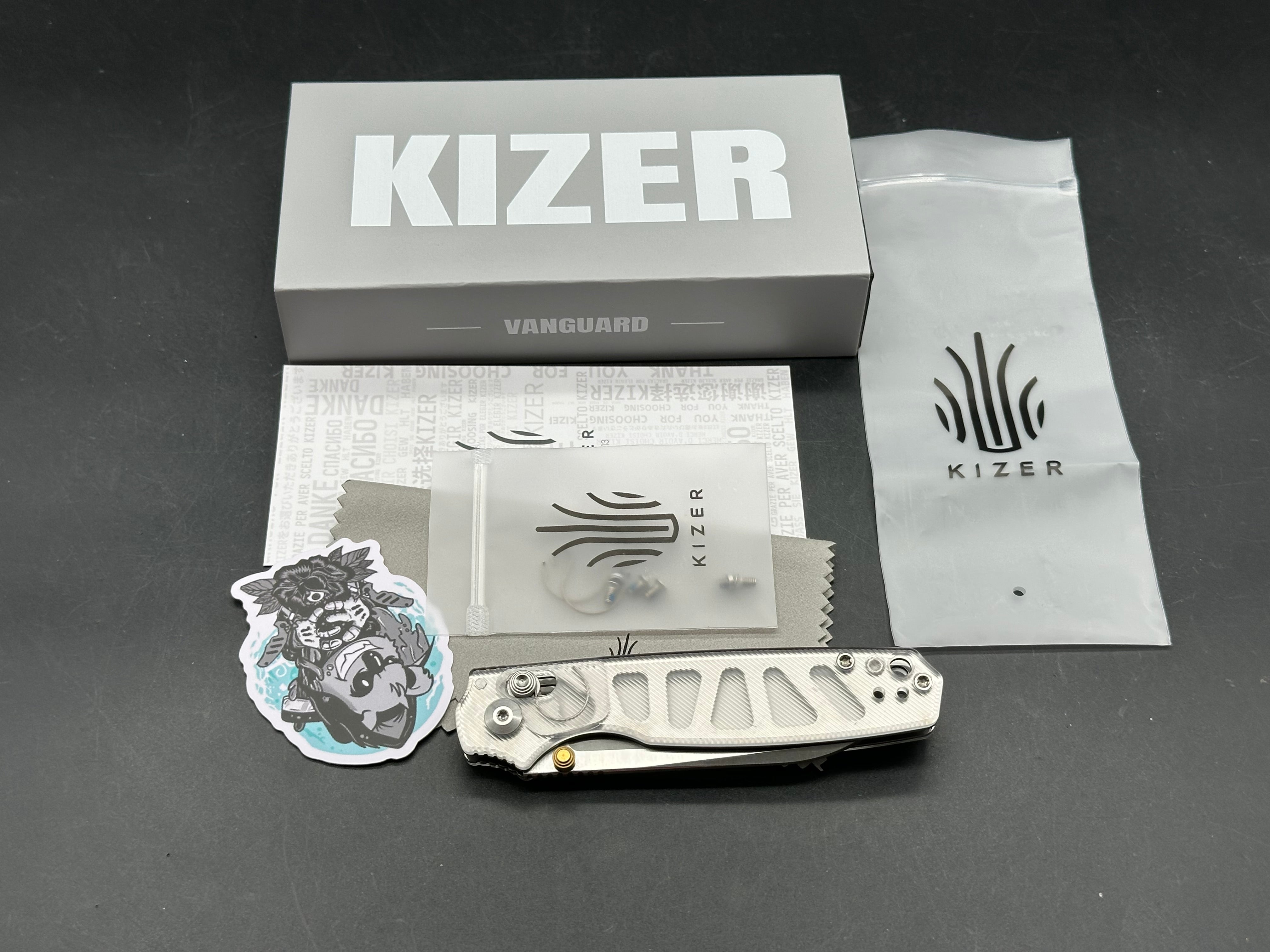 Kizer POKIMAN CS | AEB-L | CLEAR ACRYLIC
