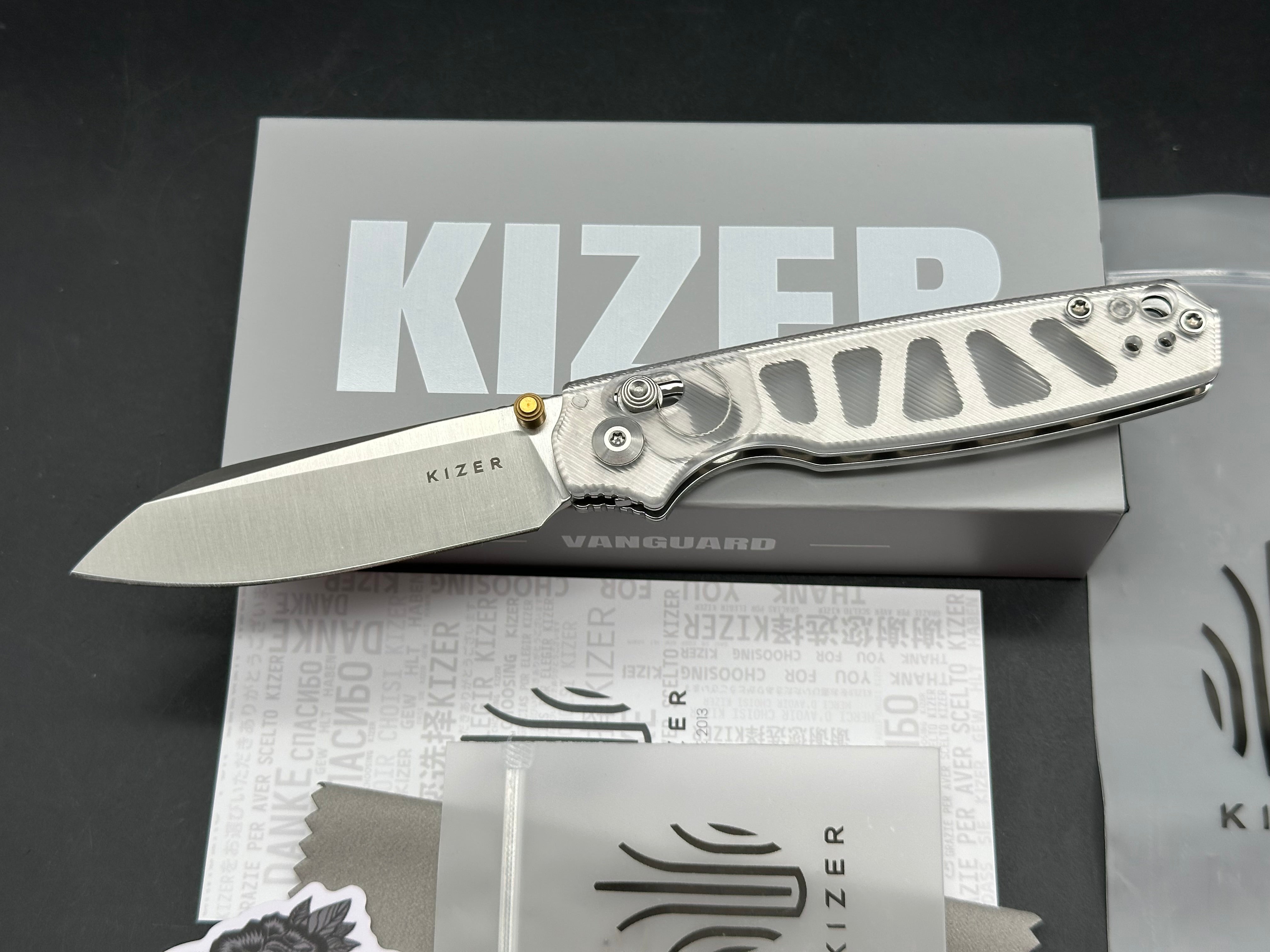 Kizer POKIMAN CS | AEB-L | CLEAR ACRYLIC