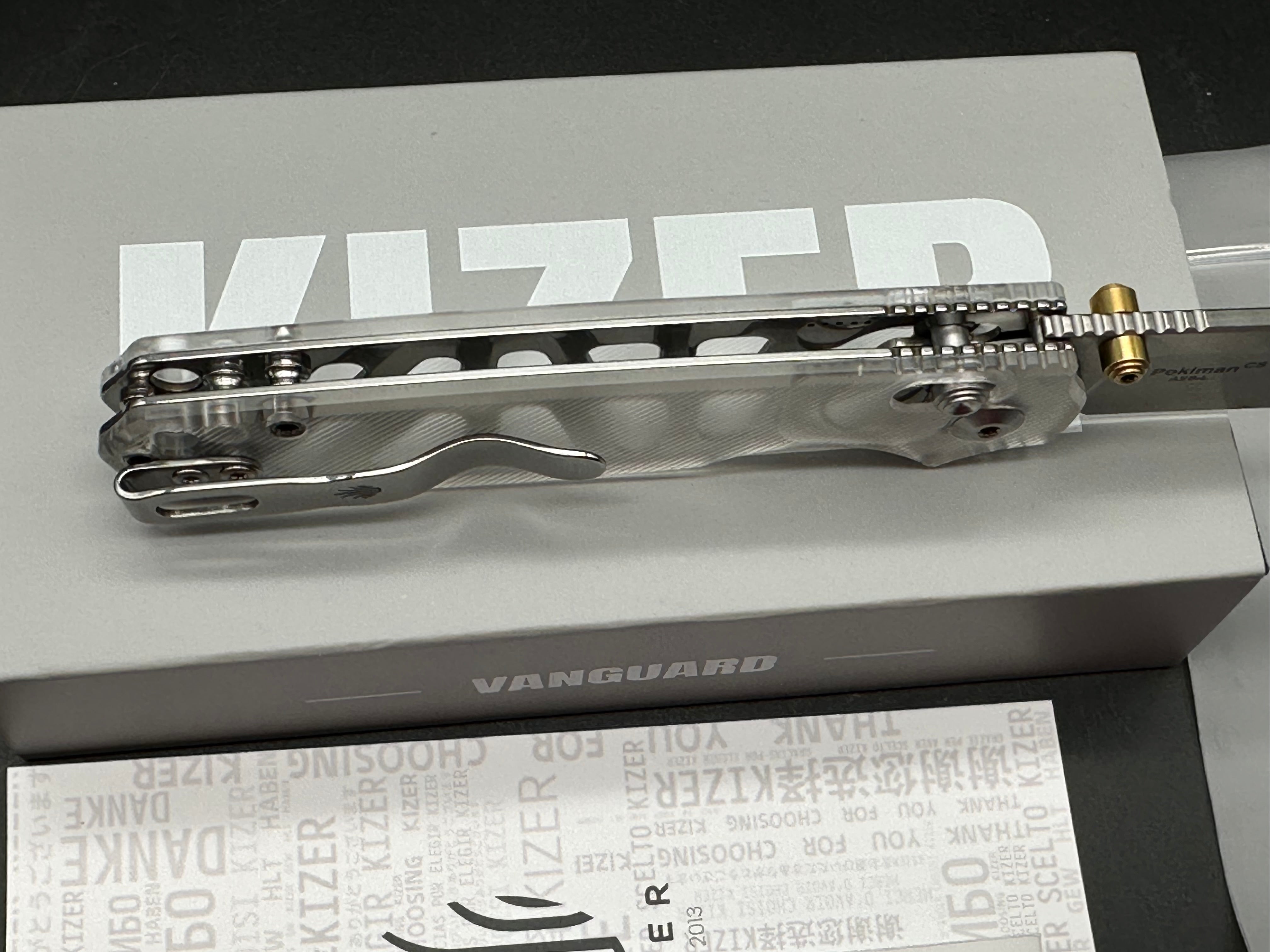 Kizer POKIMAN CS | AEB-L | CLEAR ACRYLIC