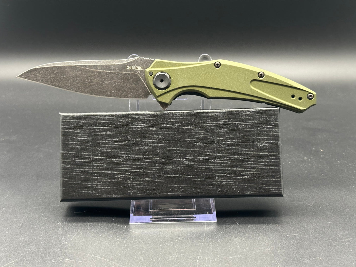 Kershaw Bareknuckle Sub-Frame Lock Knife OD Green (3.5" BlackWash)