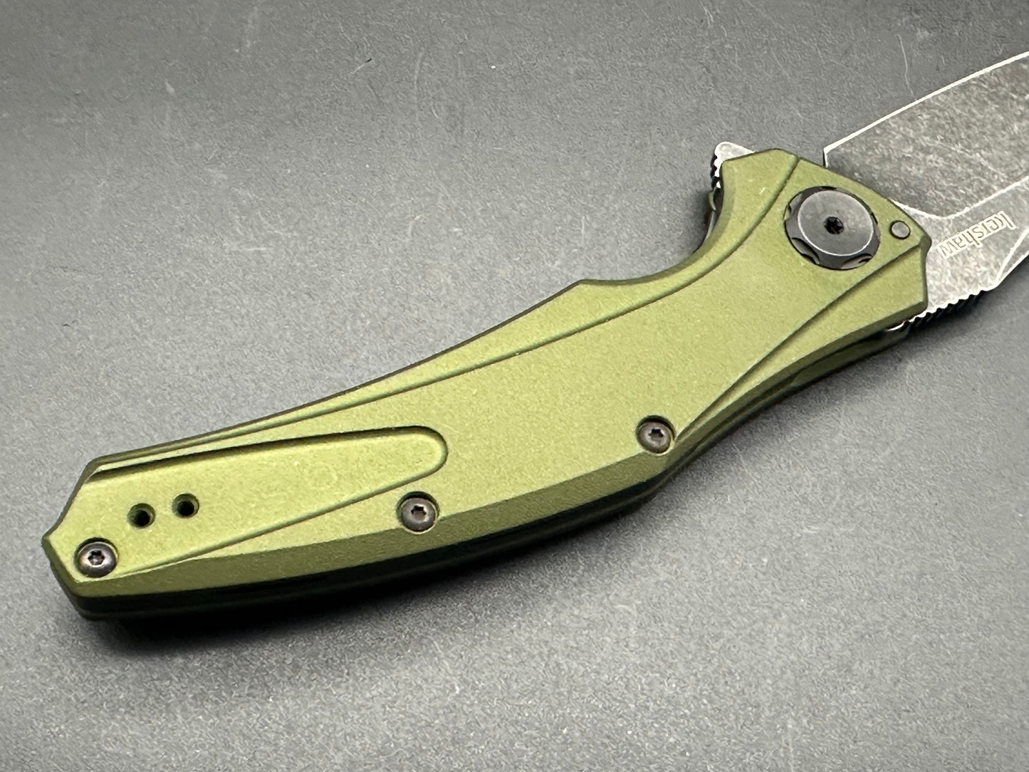 Kershaw Bareknuckle Sub-Frame Lock Knife OD Green (3.5" BlackWash)