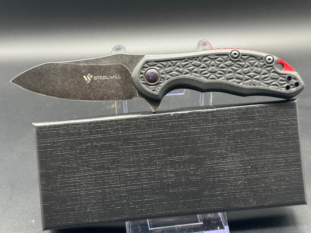 Steel Will Mini Modus Liner Lock Knife Black FRN (2.75