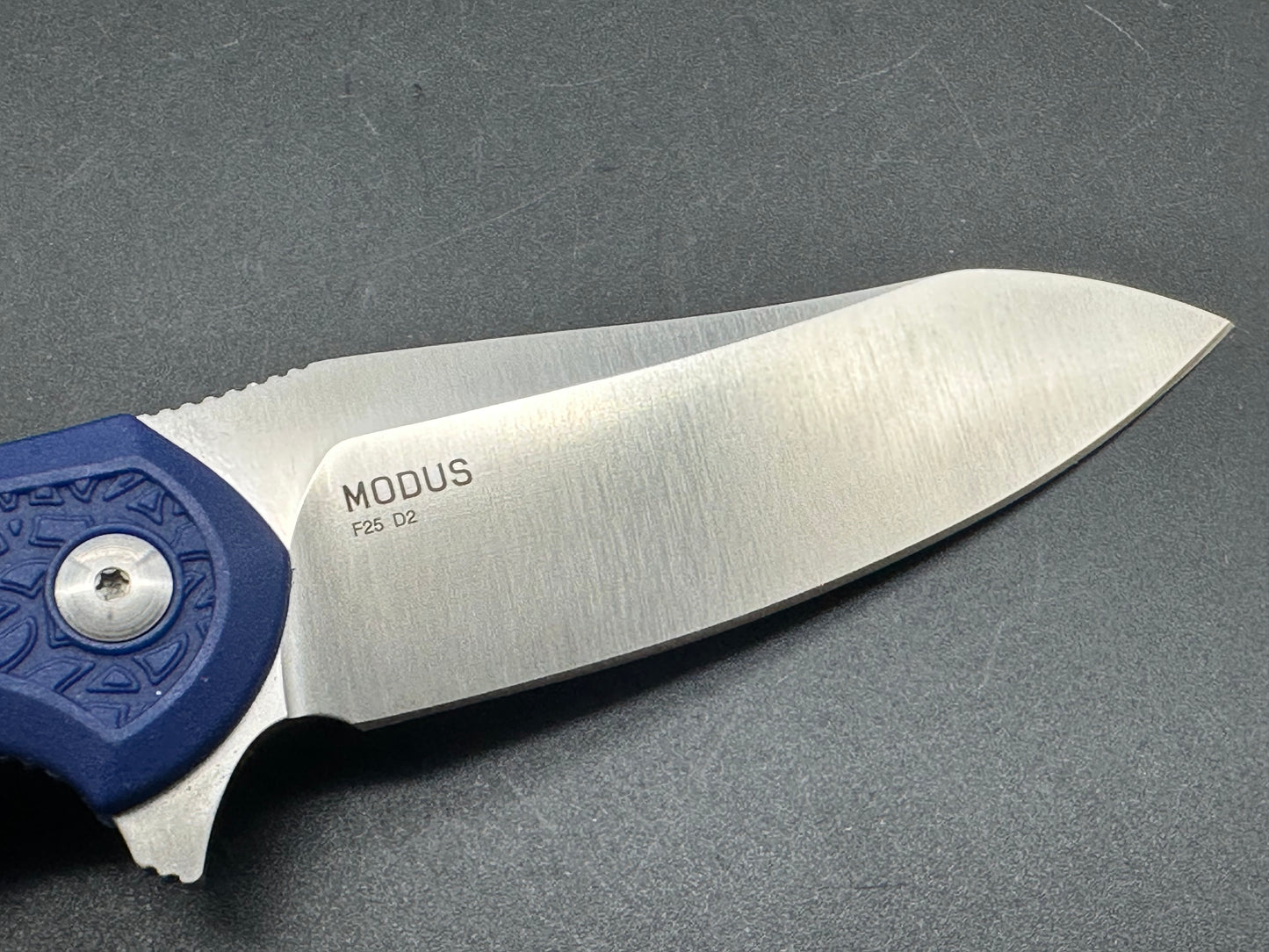 Steel Will Modus Liner Lock Knife Blue FRN (3.25" Satin)