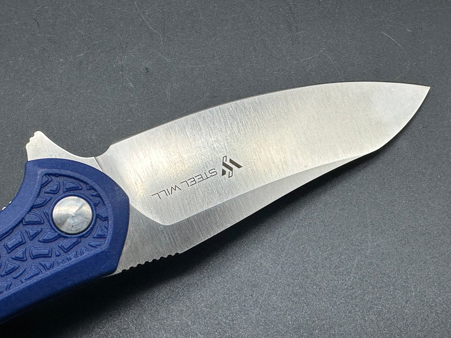 Steel Will Modus Liner Lock Knife Blue FRN (3.25" Satin)