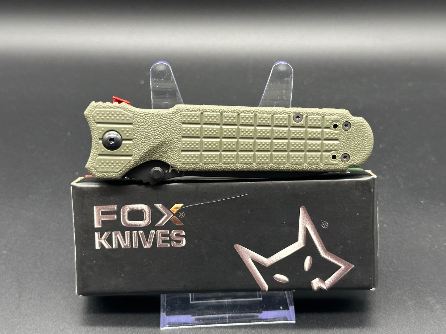 Fox Knives PREDATOR II - LINER LOCK OD Green