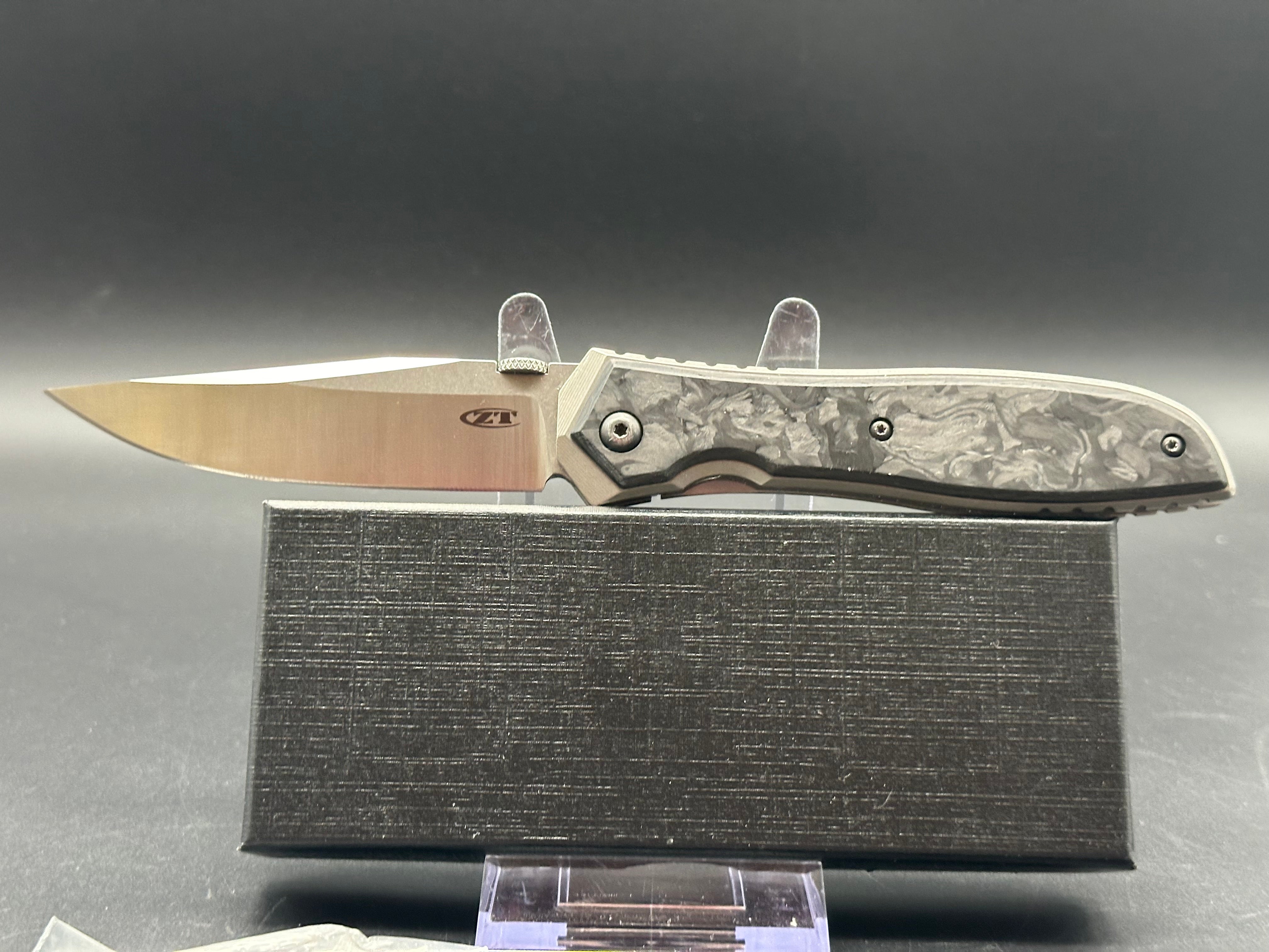 Zero Tolerance Emerson 0640 Folding Knife Carbon Fiber/Titanium ...