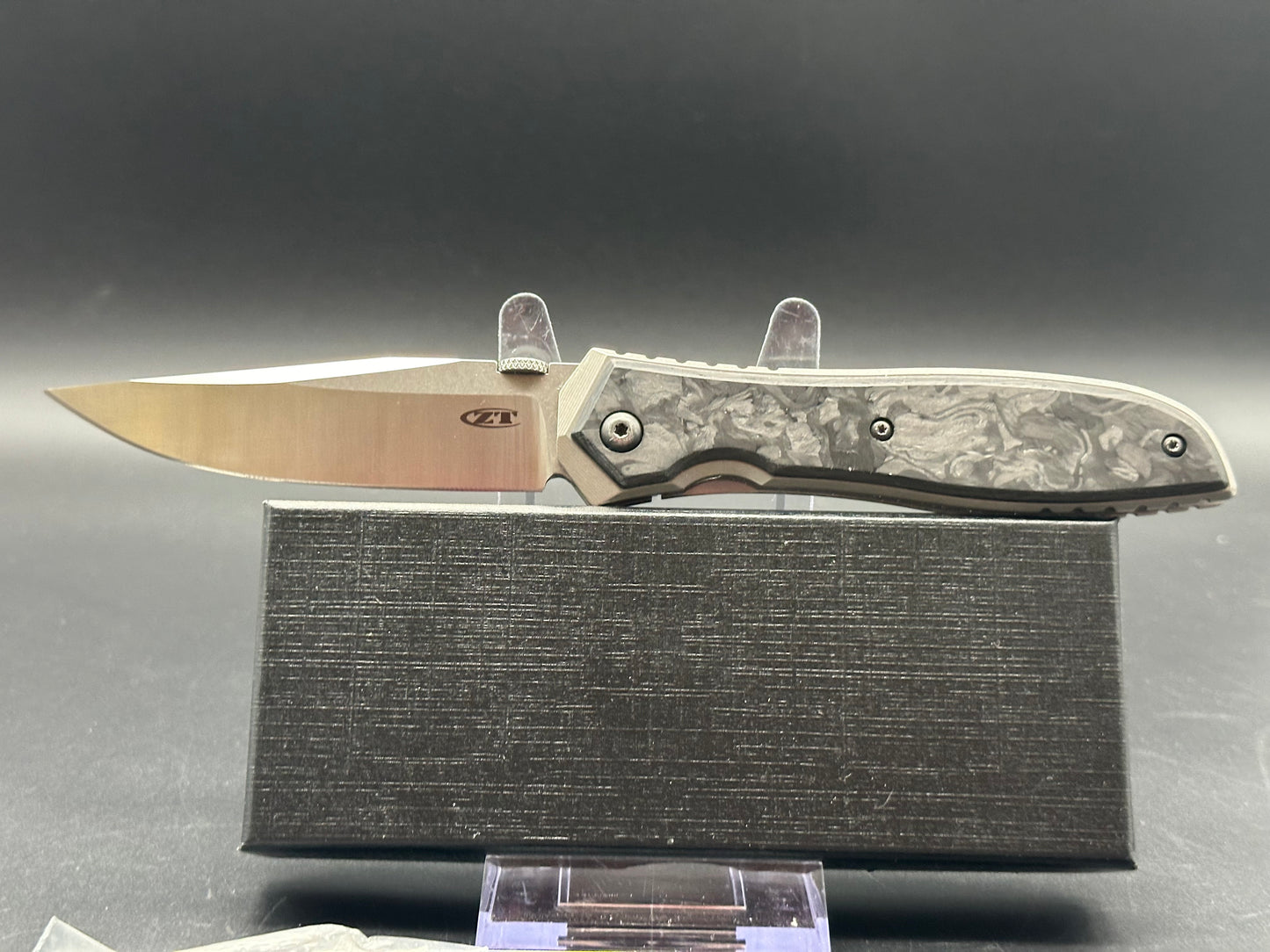 Zero Tolerance Emerson 0640 Folding Knife Carbon Fiber/Titanium