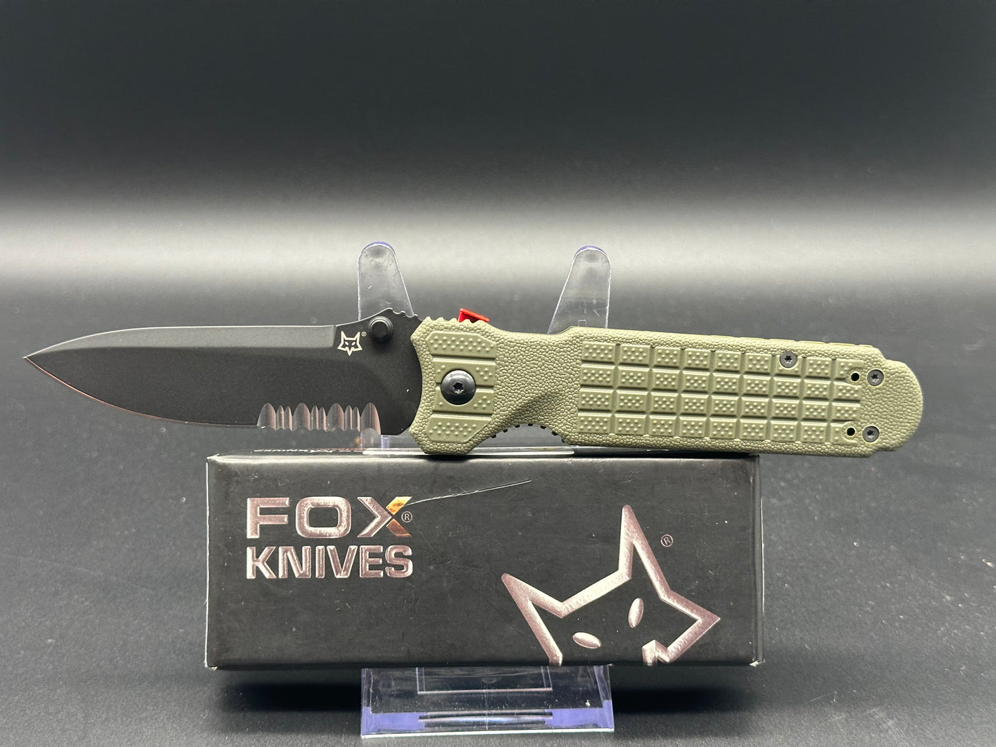 Fox Knives PREDATOR II - LINER LOCK OD Green