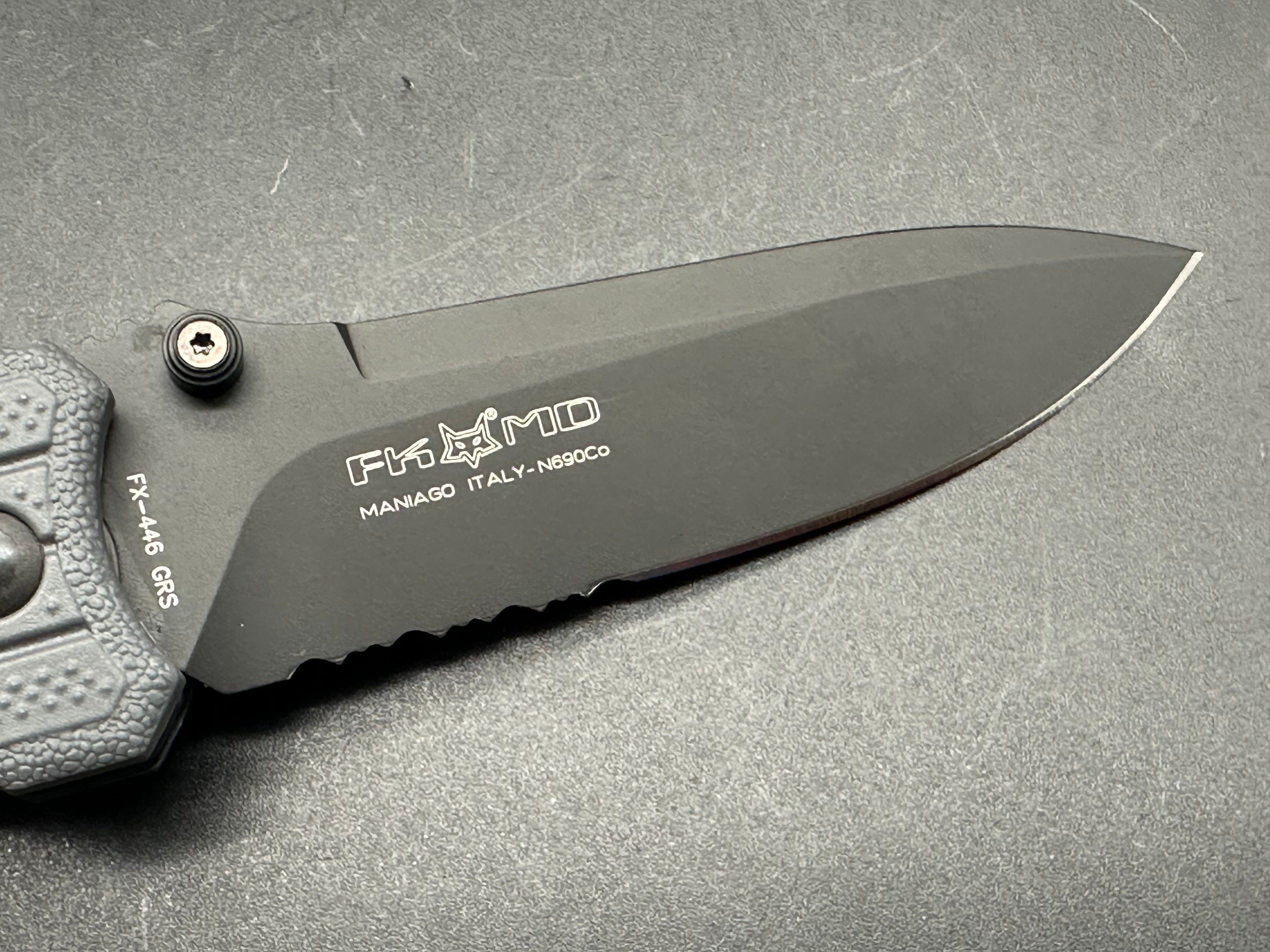 Fox knives Predator FX 446 Grey Wolf serrated – LuvThemKnives