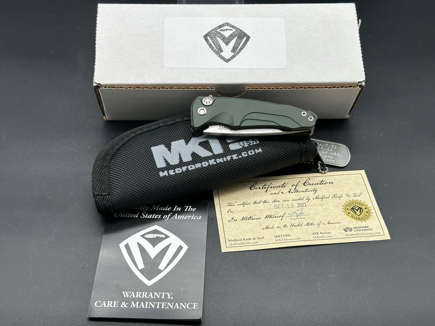 Medford Smooth Criminal Plunge Lock Flipper Knife