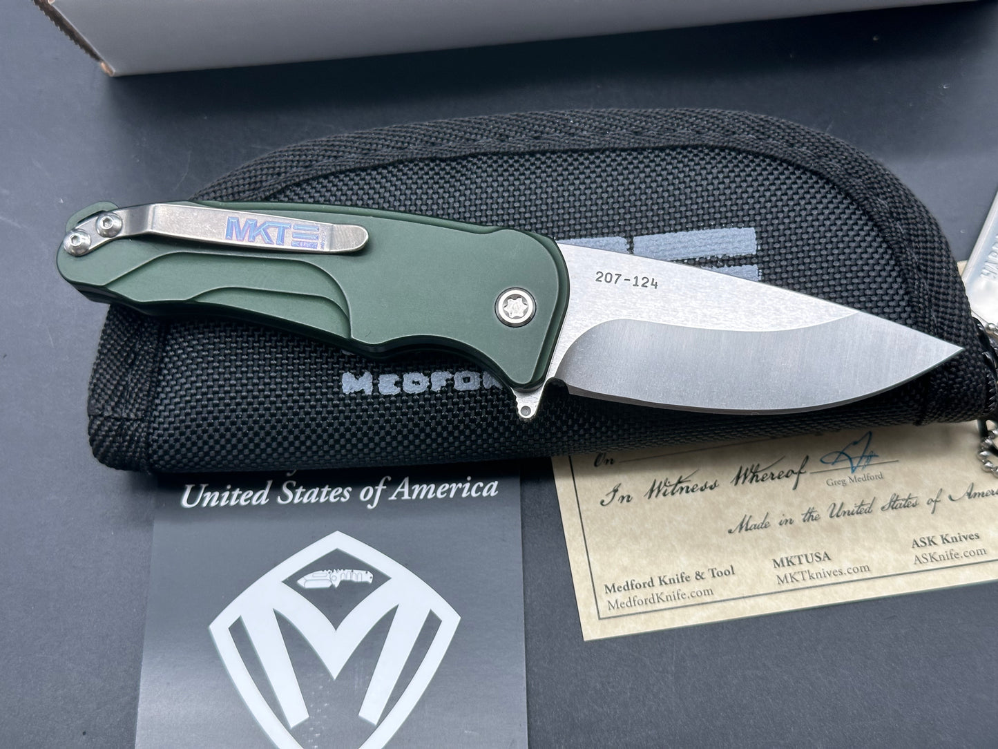 Medford Smooth Criminal Plunge Lock Flipper Knife