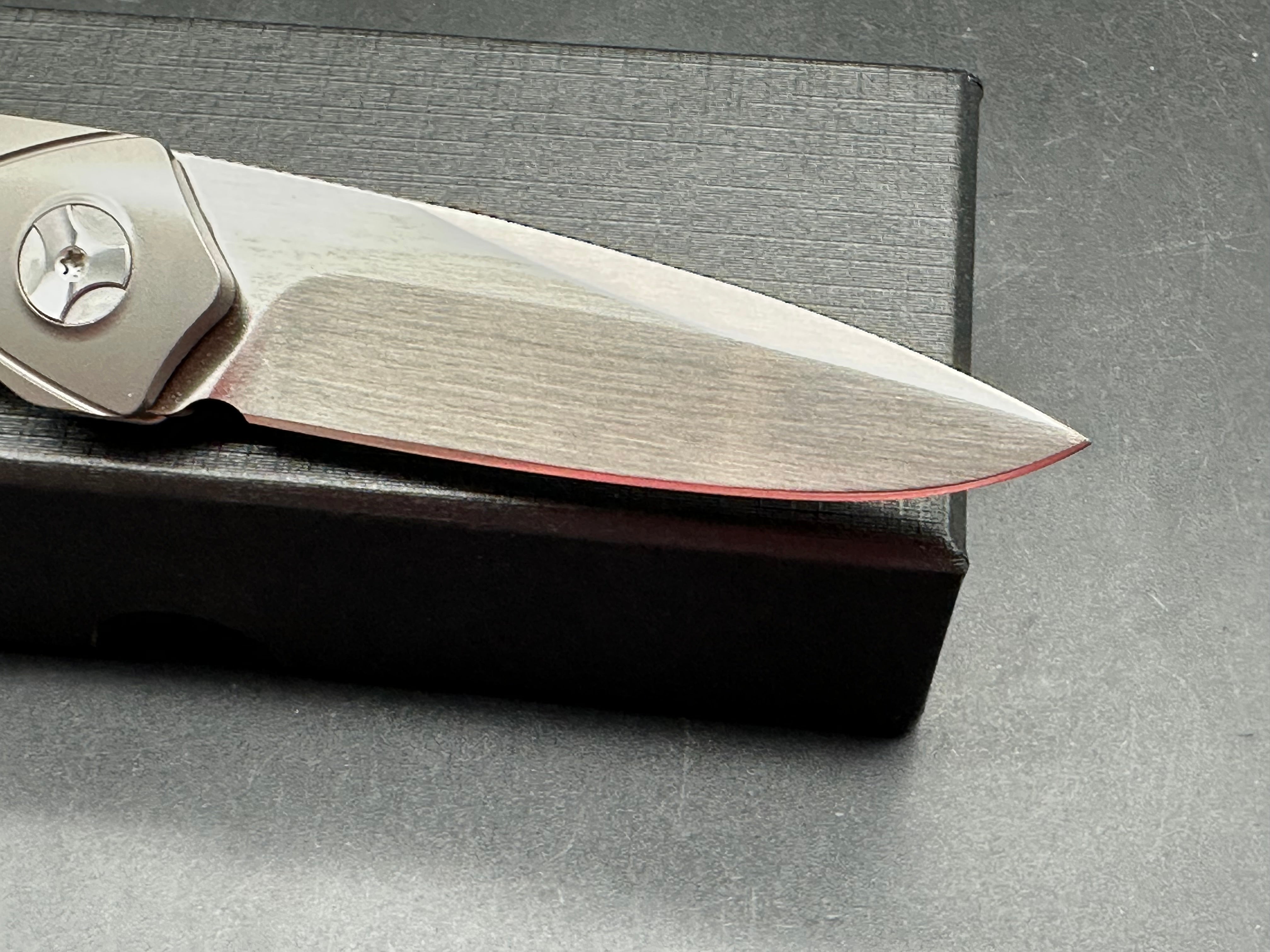 KniClad Enfox titanium handle w/14C28N blade
