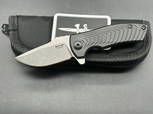 Les George USA Made Blade Exclusive ESV with morph scales in DLC in Magnacut