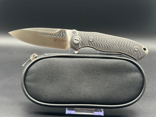 Venom Bone Doctor Kevin John titanium/CF handle w/M390 blade