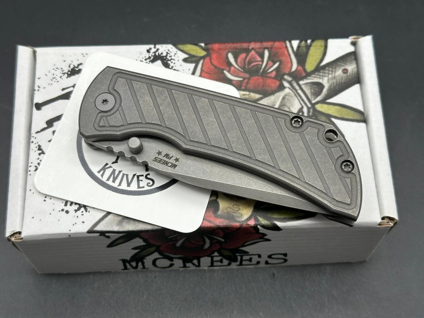 McNees Mac PM2 Atomic Fastback in (hollow grind) magnacut