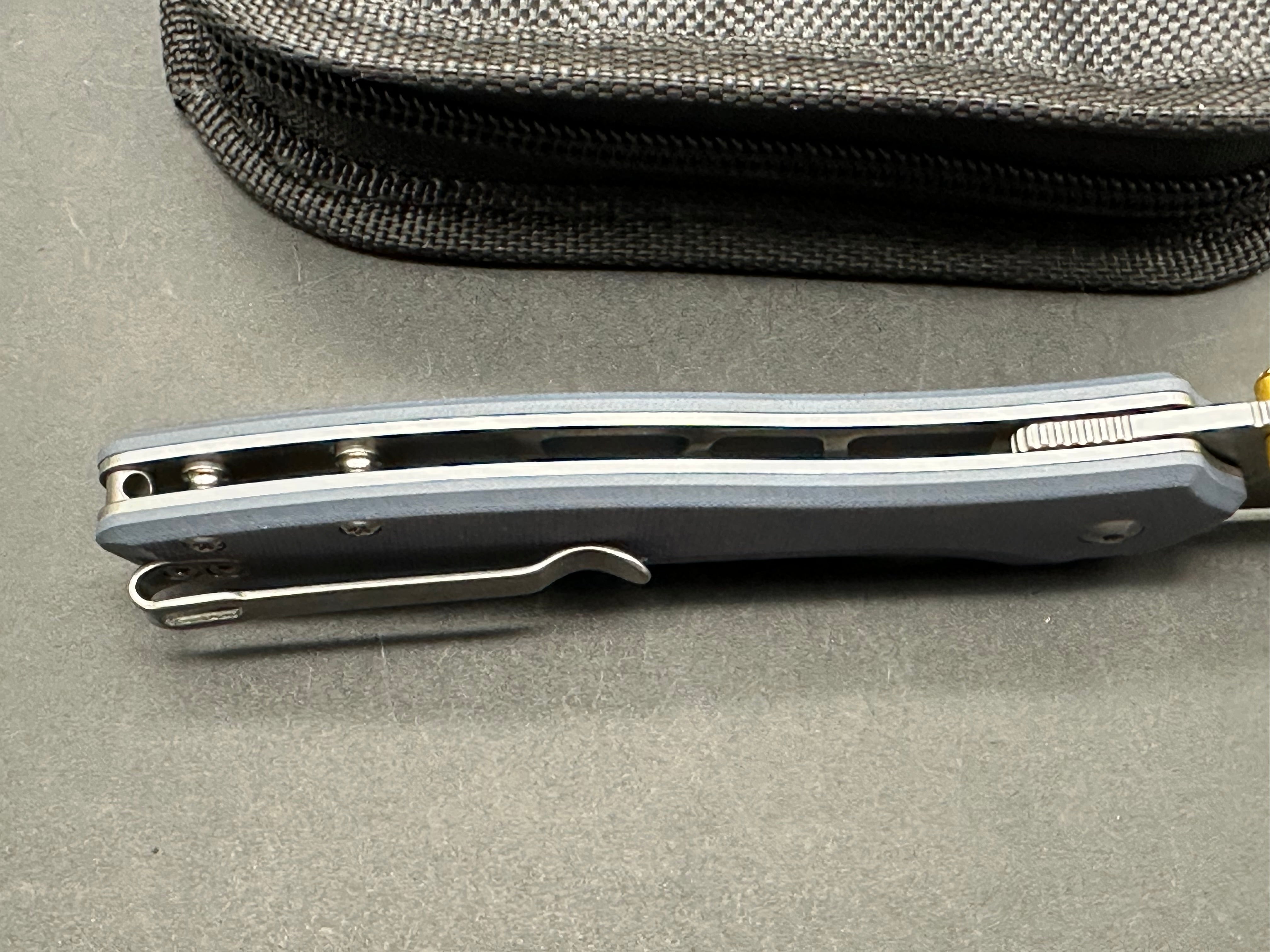 CJRB FUGLY GRAY G10 HANDLE AR-RPM9 WHARNCLIFFE PLAIN EDGE