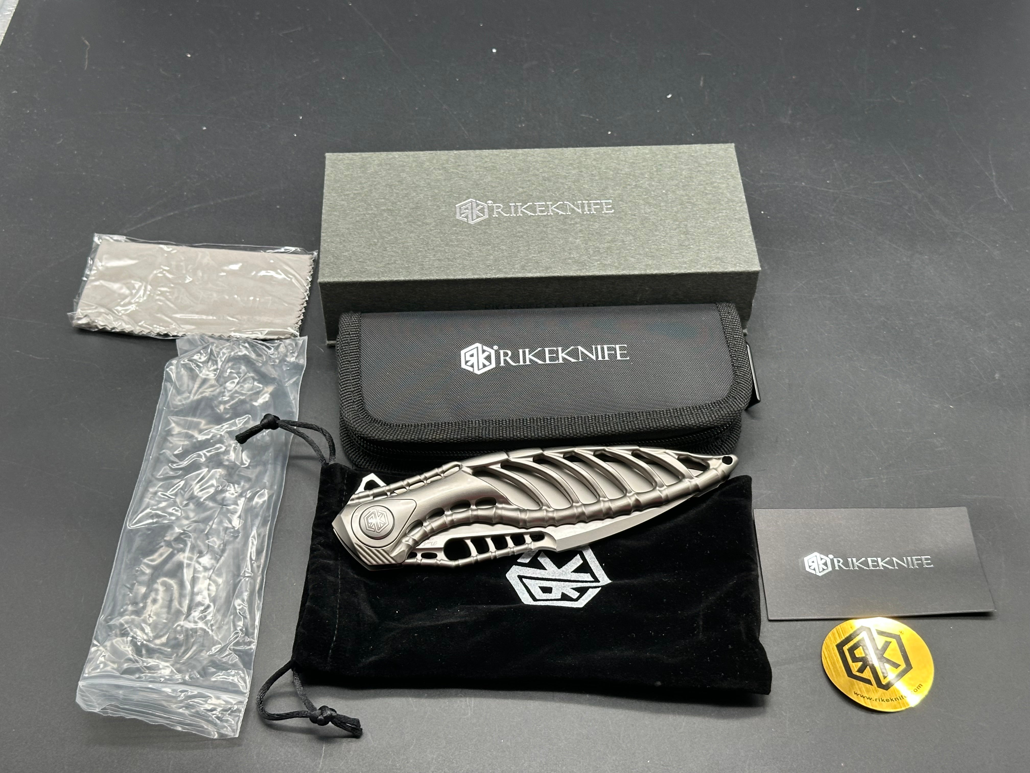 Rike Knife - Thor6 Plus Huge integral knife