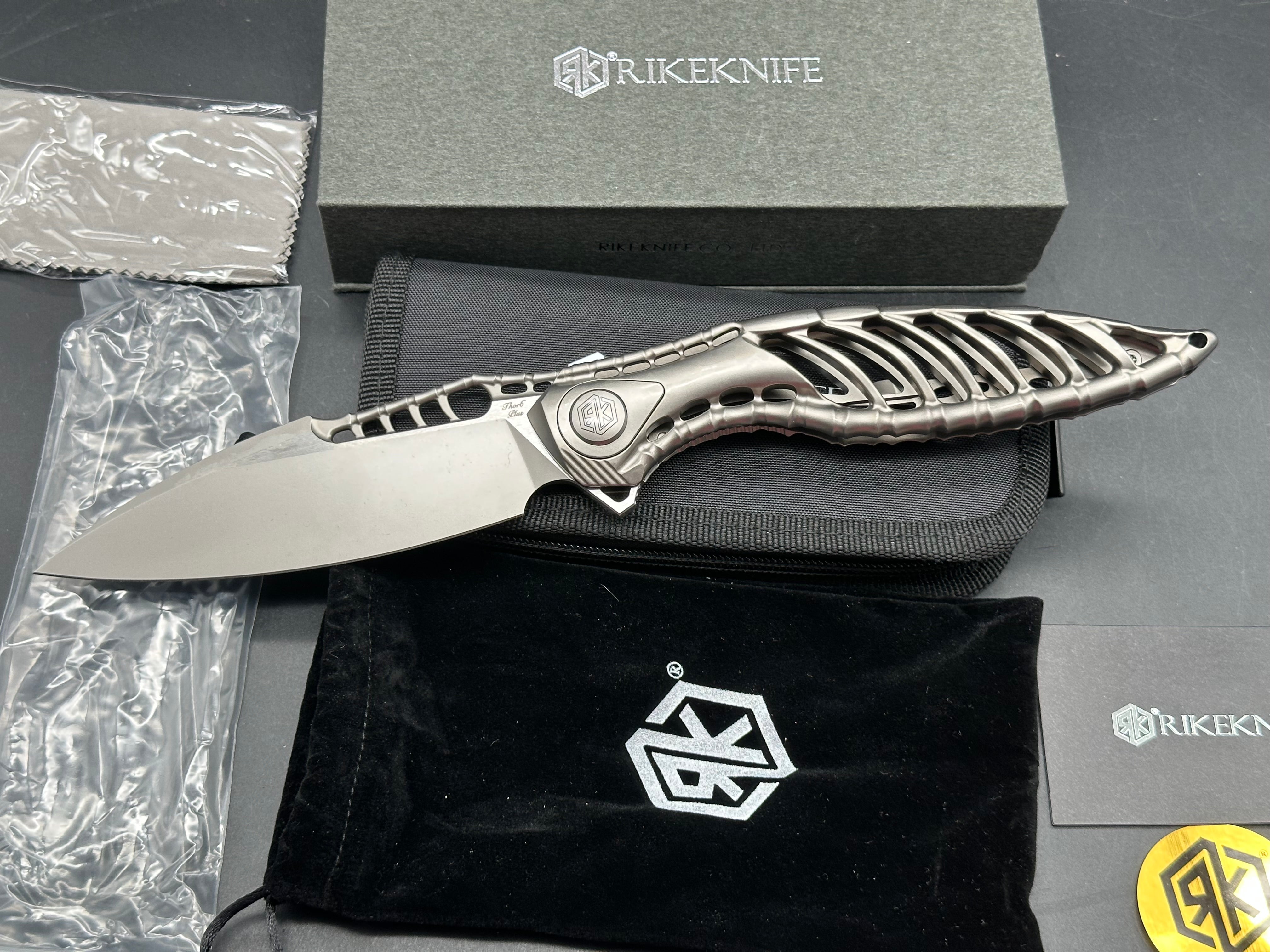 Rike Knife - Thor6 Plus Huge integral knife