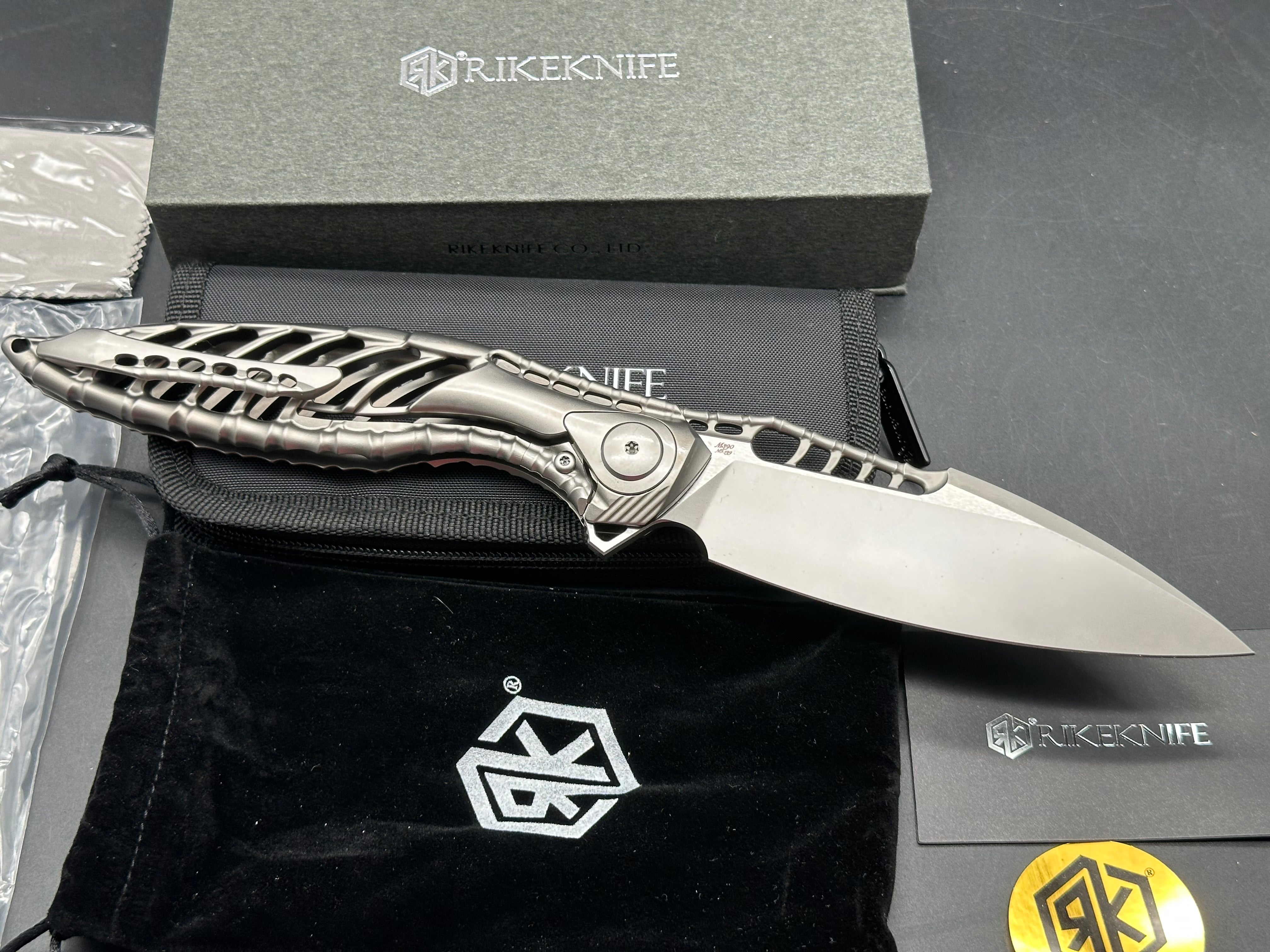 Rike Knife - Thor6 Plus Huge integral knife