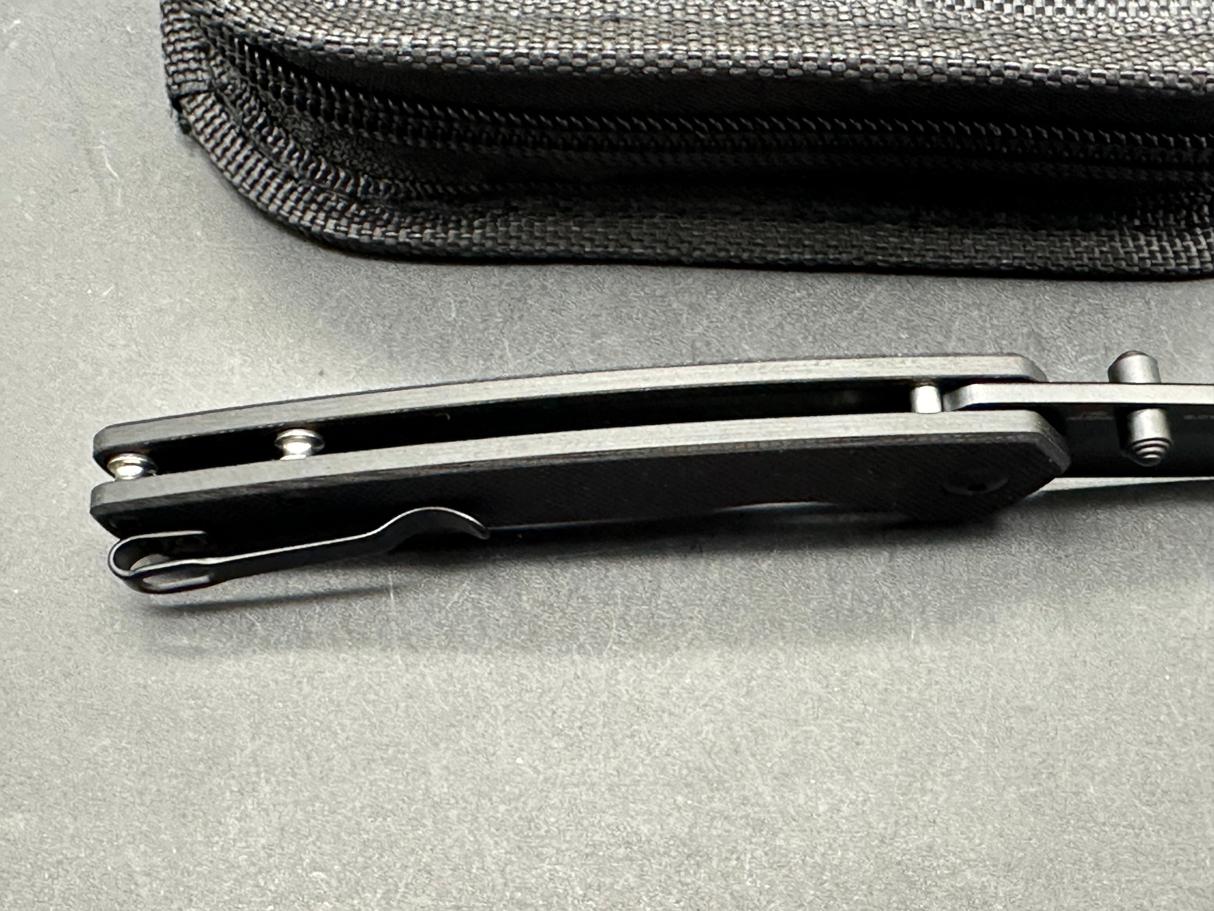 CJRB KAIN BLACK G10/ALUMINUM HANDLE AR-RPM9 DROP POINT
