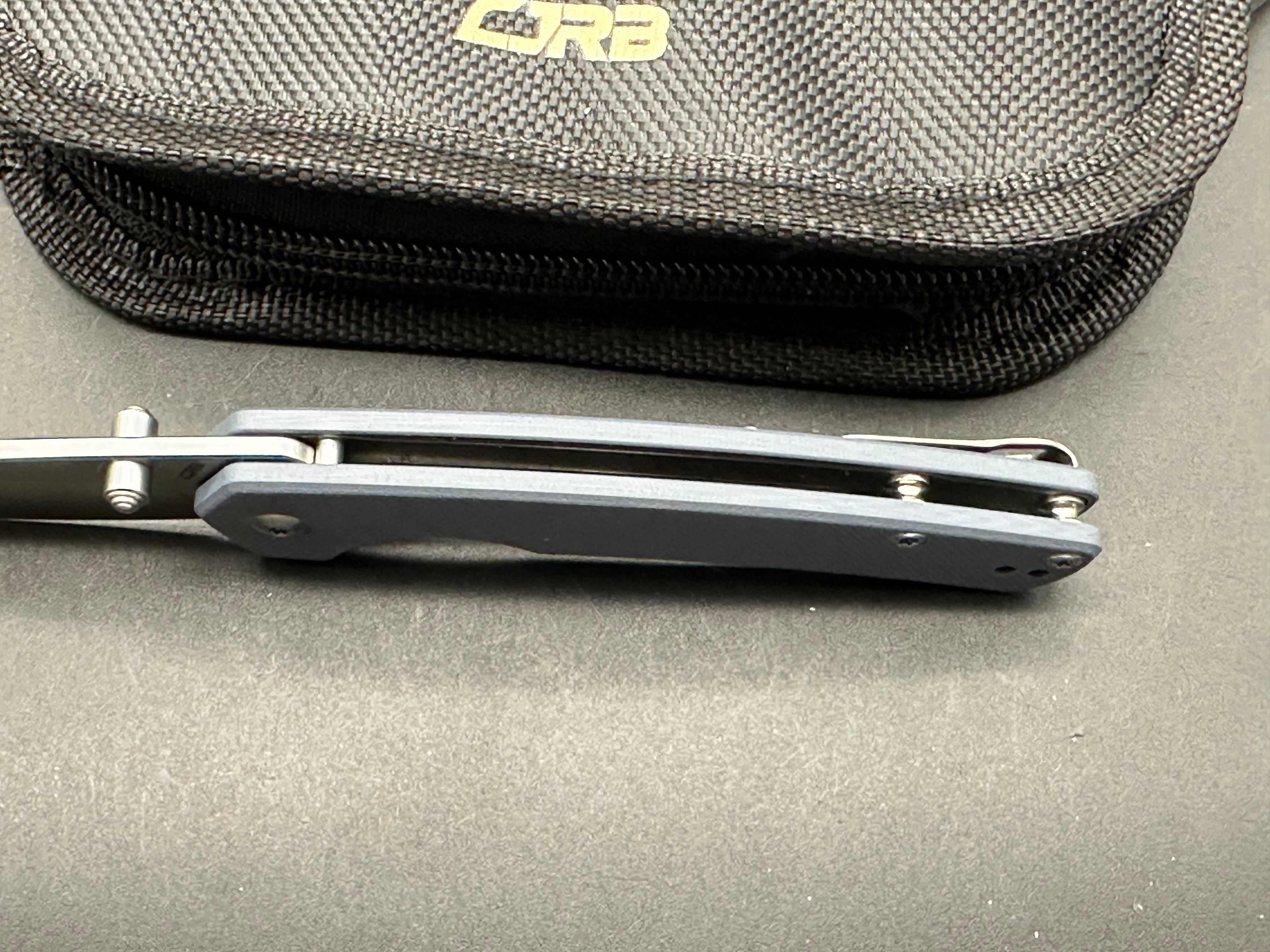 CJRB KAIN GRAY G10/ALUMINUM HANDLE AR-RPM9 DROP POINT