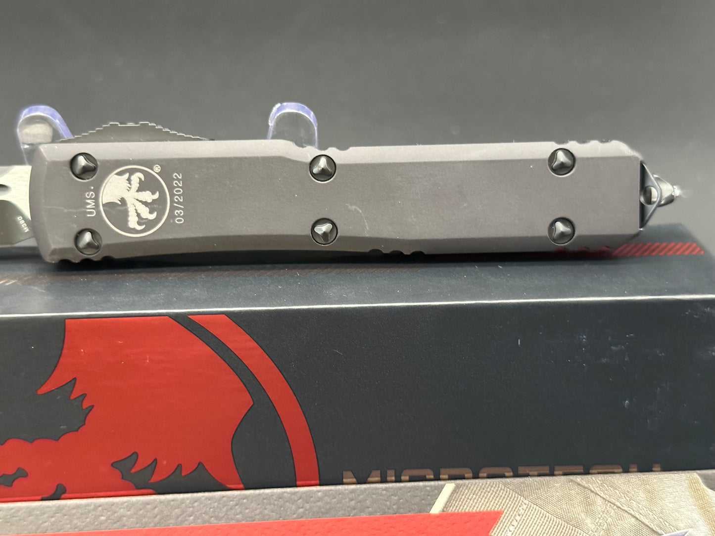 Microtech Ultratech black tanto