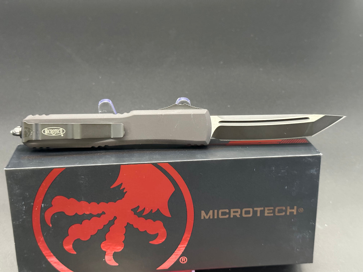 Microtech Ultratech black tanto