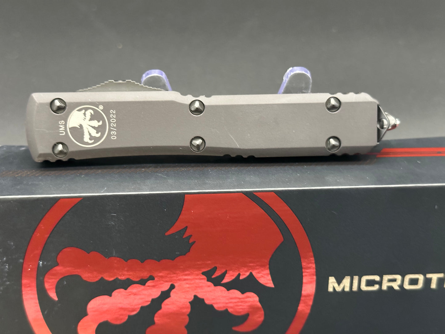 Microtech Ultratech black tanto