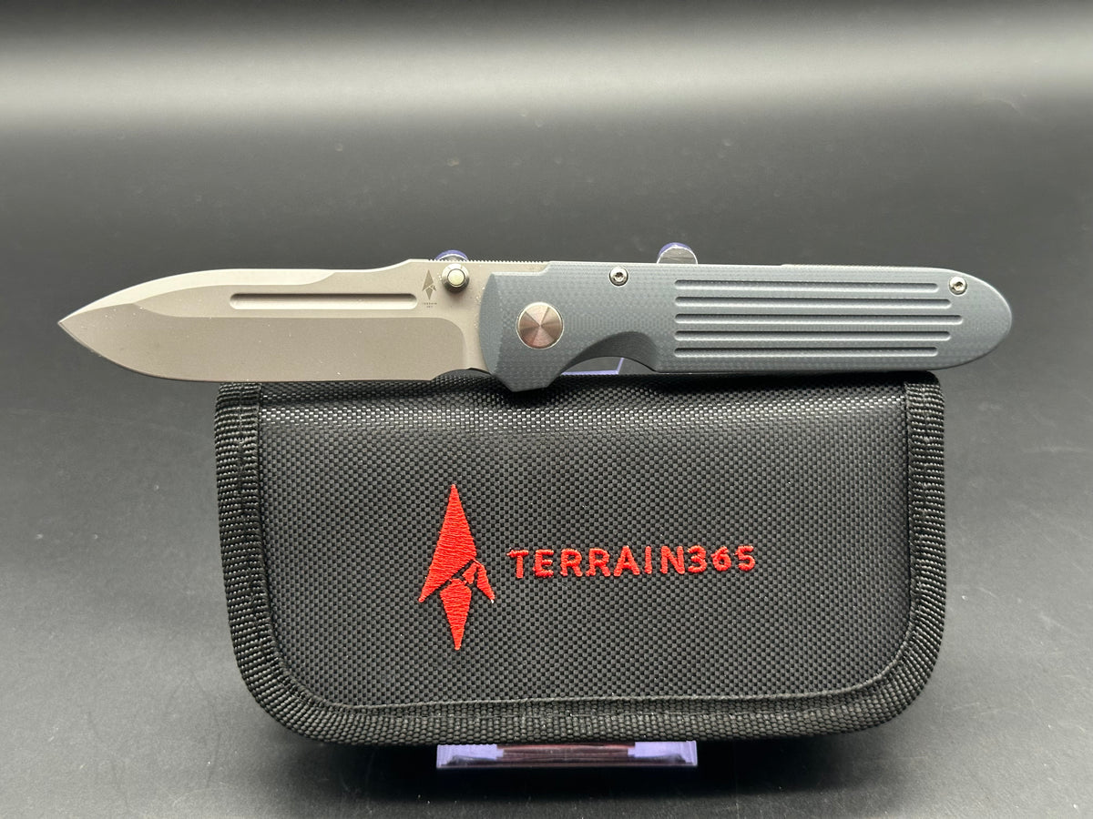 Prometheus Blue Prometheus Invictus AT Blue G10 and Titanium Terrain 365/Prometheus De