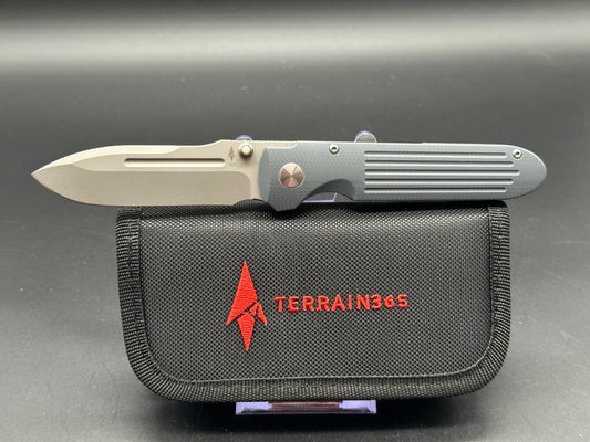 Prometheus Invictus AT Blue G10 and Titanium Terrain 365/Prometheus Design Werx - 3.5”