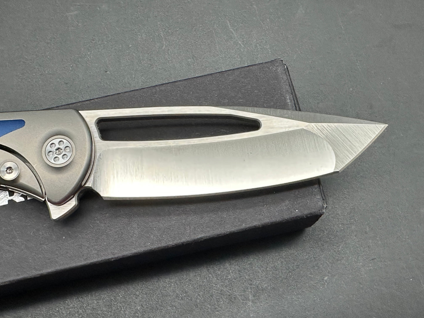 Sharp By Design Apex Titanium handle w/S90V blade