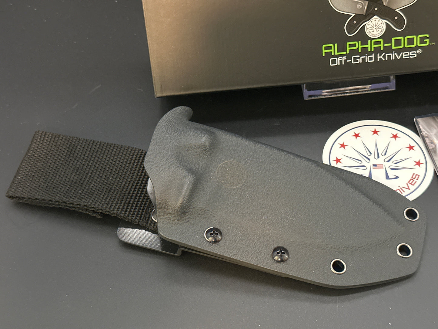 Off Grid Knives Alpha Dog fixed blade