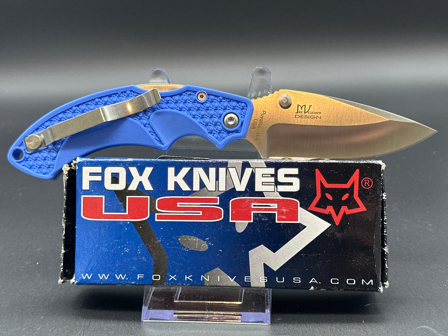 Fox Forza Blue ABS scales