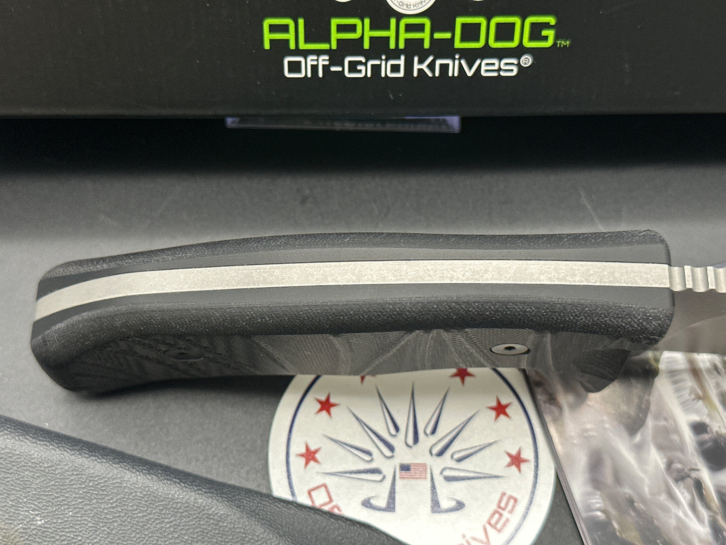 Off Grid Knives Alpha Dog fixed blade